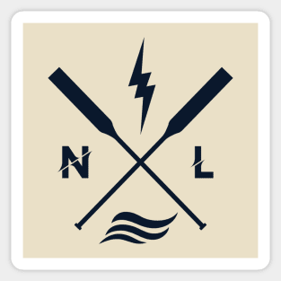 NovaLuxe Iconic Navy Sticker